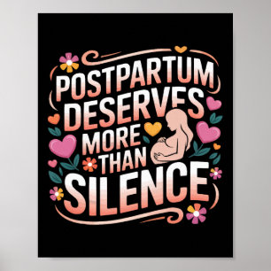 Postpartale Depression Mutter Mama Mütterliche Psy Poster