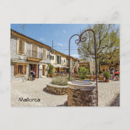 Postplatz de valldemossa en la isla de Mallorca Postkarte
