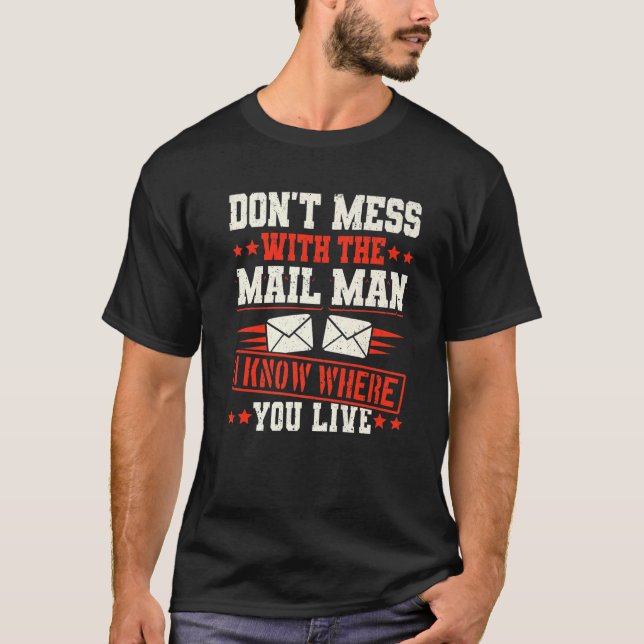 Postpostpostpostpostpostamt T-Shirt (Vorderseite)