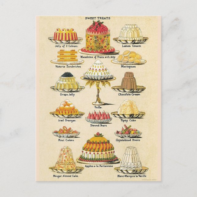 Postres Postkarte (Vorderseite)