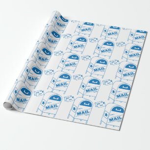 Postsendung Geschenkpapier