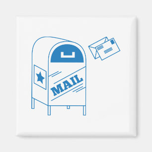 Postsendung Magnet