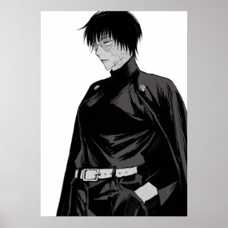 PostShibuya Maki Zenin Jujutsu Kaisen Art Poster