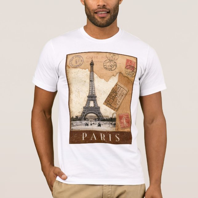 Poststempel, Paris T-Shirt (Vorderseite)