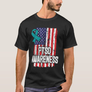 Posttraumatische Stressstörung Ptsd Bewusstsein T-Shirt
