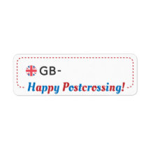 Postübergabe Postcard ID GB UK Postcrosser ラ ベ ル