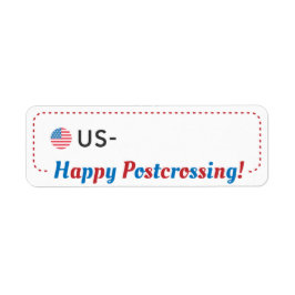 Postübergabe Postcard ID US America Postcrosser ラ 