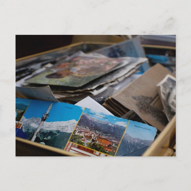 Postübergang Postkarte (Vorderseite)