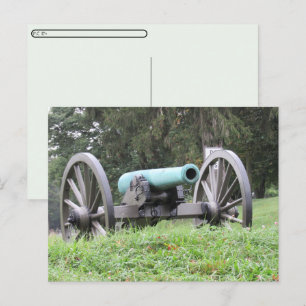 Postüberquerung Canon Postkarte