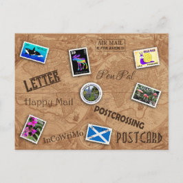 Postüberweisung - Postkarte