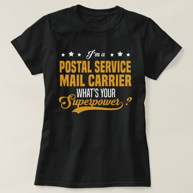 Postversandspediteur T-Shirt (Design vorne)