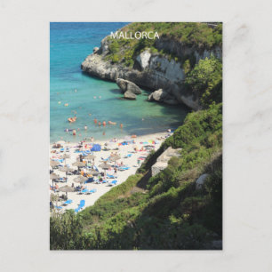 postvertikale Calas de Mallorca Postkarte