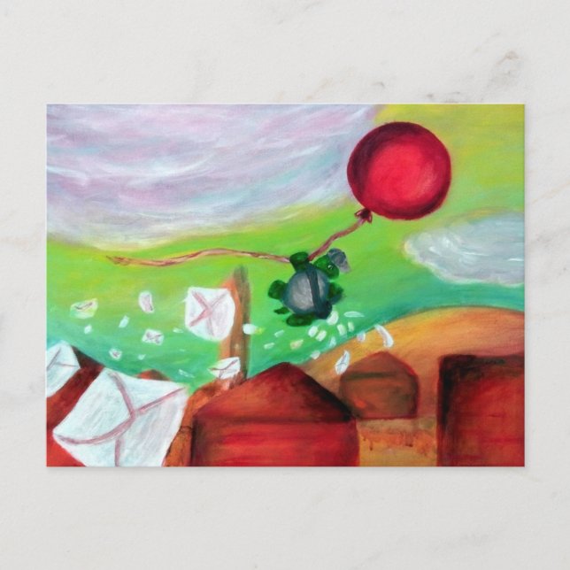 Postzeit! Postkarte (Vorderseite)