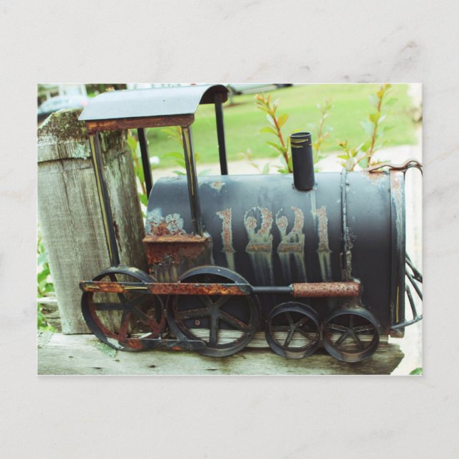 Postzug Postkarte (Vorderseite)