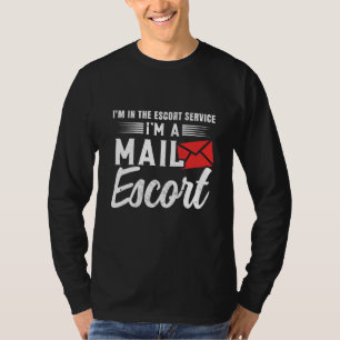 Postzusteller Briefträger Postbegleiter Paketbote T-Shirt