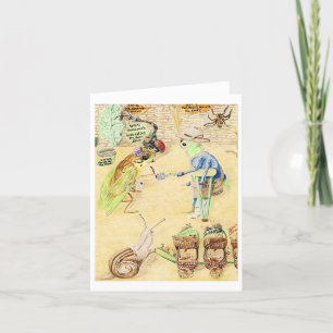 Postzustellung Dankeskarte