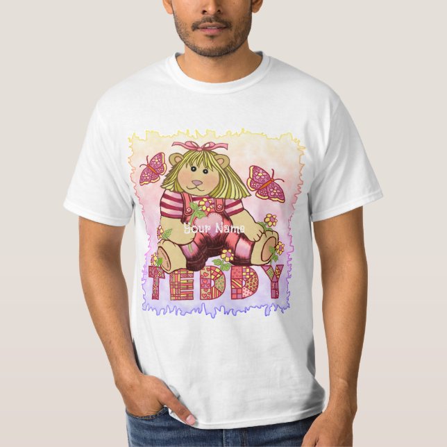 Posy Teddy Bär  T-Shirt (Vorderseite)