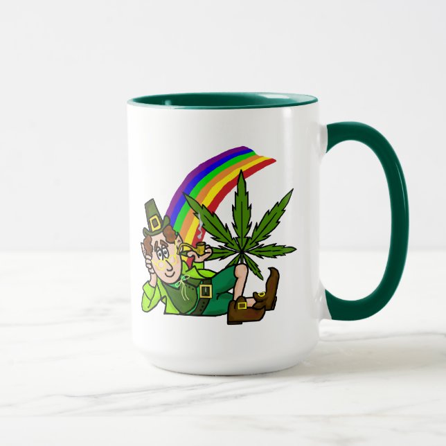 Pot à la fin de la Mug Arc-en-ciel (Droite)