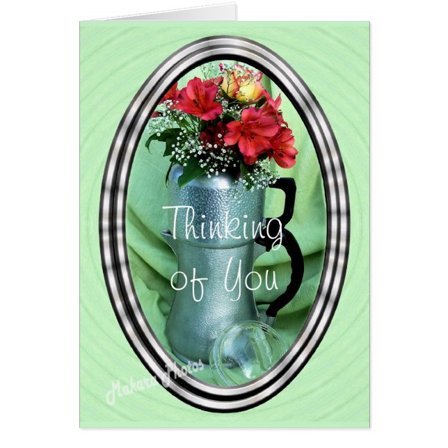 Pot antique 2 de café de service de gardien (Devant)