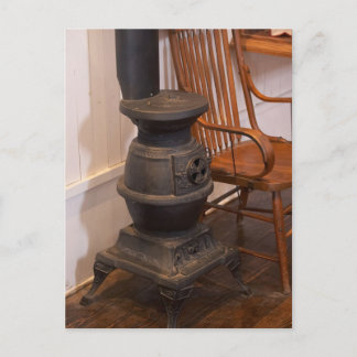 Pot Bly Stove Postkarte