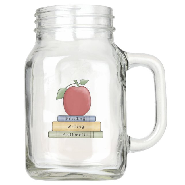 Pot de maçon de l'art populaire 20oz de (Devant)