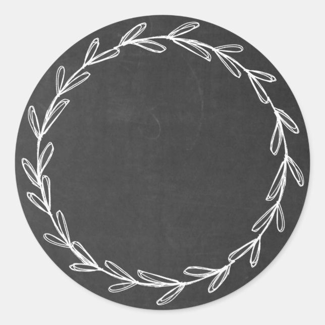Pot/ Épice Étiquette Main Dessinée Couronne Tablea (Devant)