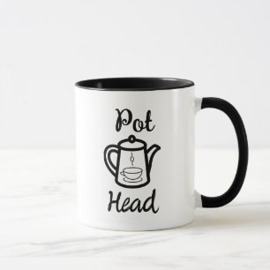 Pot Head - Coffee Funny Coffee Combo Tasse