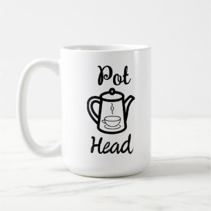 Pot Head - Coffee Funny Coffee Combo Tasse