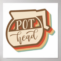Pot Head | Retro-Style-Kaffee