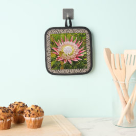 Pot Holder mit Lovely Protea Topflappen
