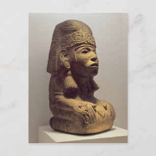 Pot in Form einer Knetfigur, 800-1200 Postkarte