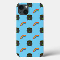 Pot of Gold Rainbow Cartoon
