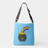 Pot of Gold Rainbow Cartoon