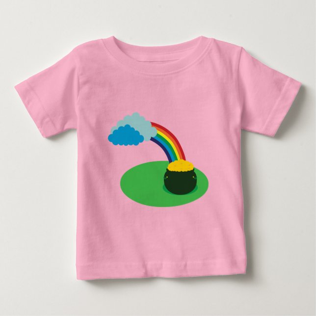 Pot of Gold Säugling T - Shirt (Vorderseite)