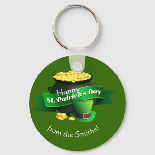 Pot of Gold St Patrick's Day Schlüsselanhänger