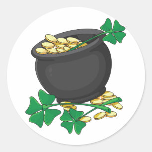 Pot of Gold Stickers