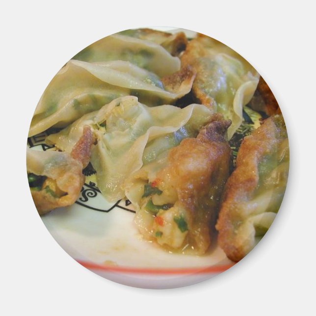 Pot Stickers Food Magnet (Vorne)