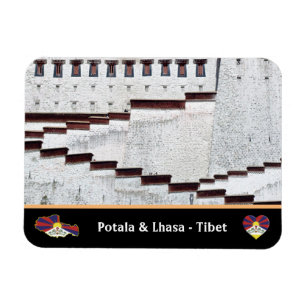 Potala Palace & Lhasa City, Tibet / Himalaya Magnet