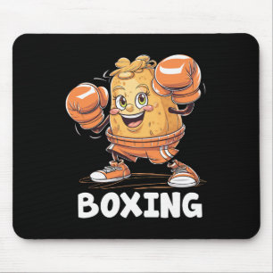 Potato Playing Boxing Boxer Sportathletik Spiel fü Mousepad