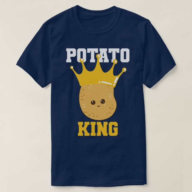 Potato Potato King Kawaii T-Shirt (Design vorne)