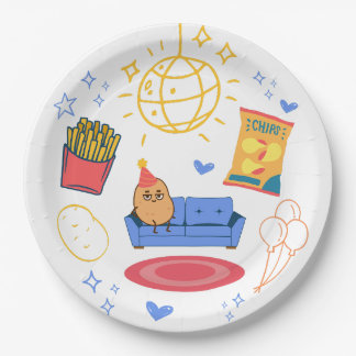 Potato Themed Party Pappteller