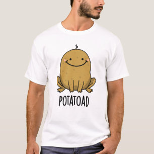 Potatoad Funny Potato Toad Puff T-Shirt
