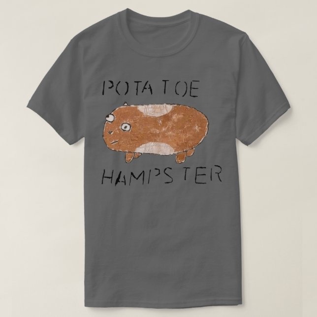 Potatoe Hampster T-Shirt (Design vorne)