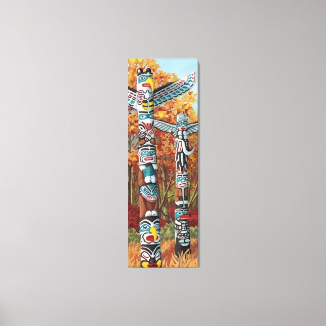 Poteaux Totem Peinture Imprimantes Toile (Recto)