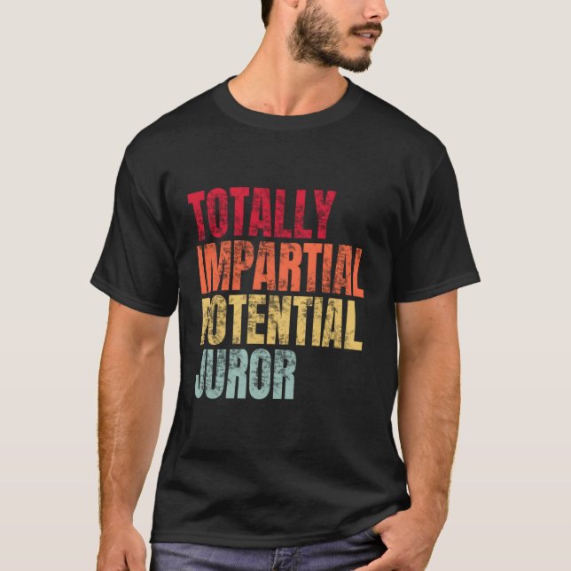 Potenzieller Juror völlig implizit T-Shirt (Vorderseite)
