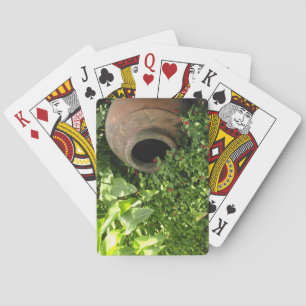Poterie dans les cartes de jeu de jardin