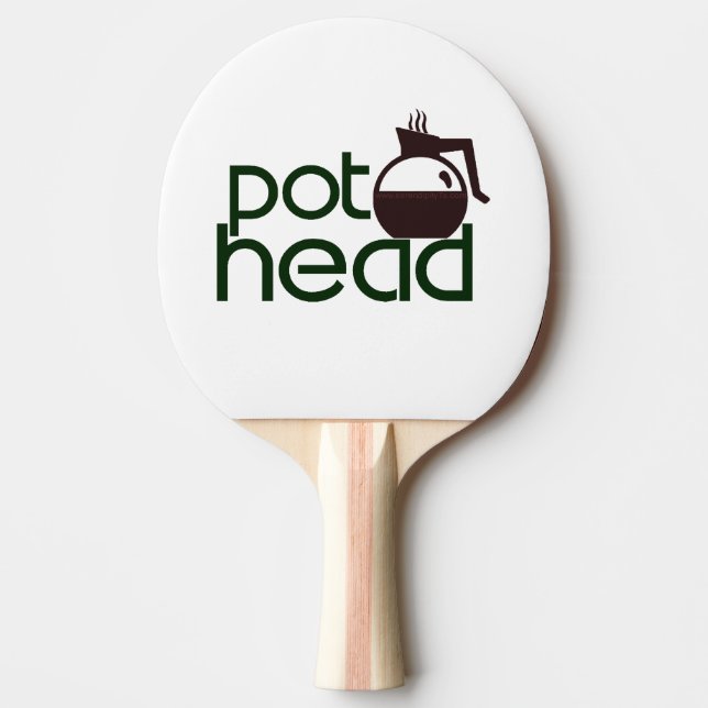 Pothead Tischtennis Schläger (Vorderseite)