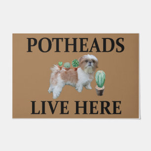 Potheads Live Here, Dog Lover Havanese Fußmatte