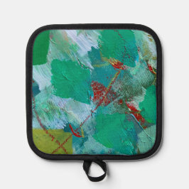 Potholder im Marmordesign Topflappen