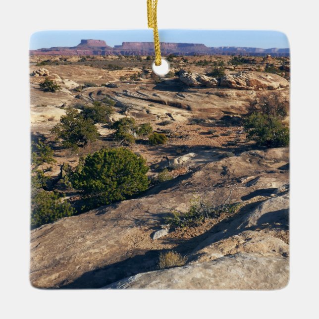 Pothole Point Trail im Canyonlands Nationalpark Keramikornament (Vorderseite)